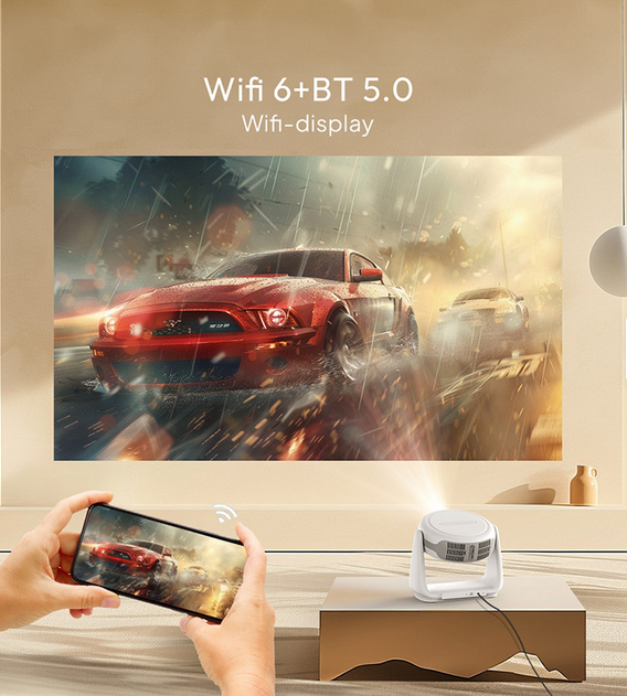 Aurora Projector ( new ) - Home Projector With 2Hr battery