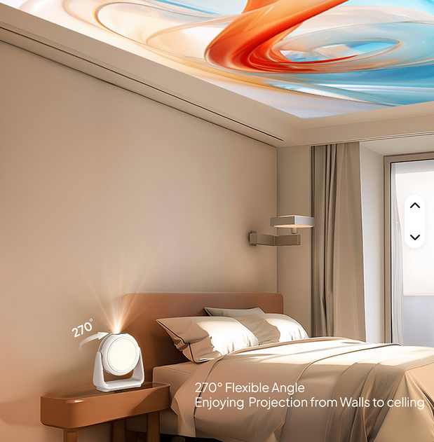 Aurora Projector ( new ) - Home Projector With 2Hr battery
