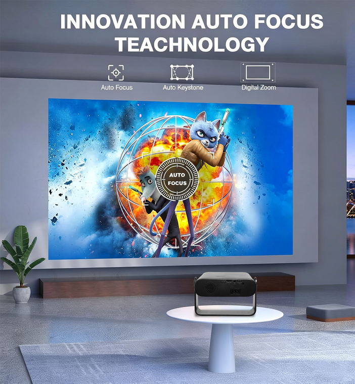 (new) Echo - B1 Projector with Inbuilt Apps