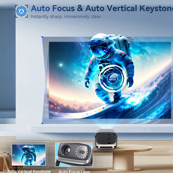 Luna™ 1080p Smart Projector