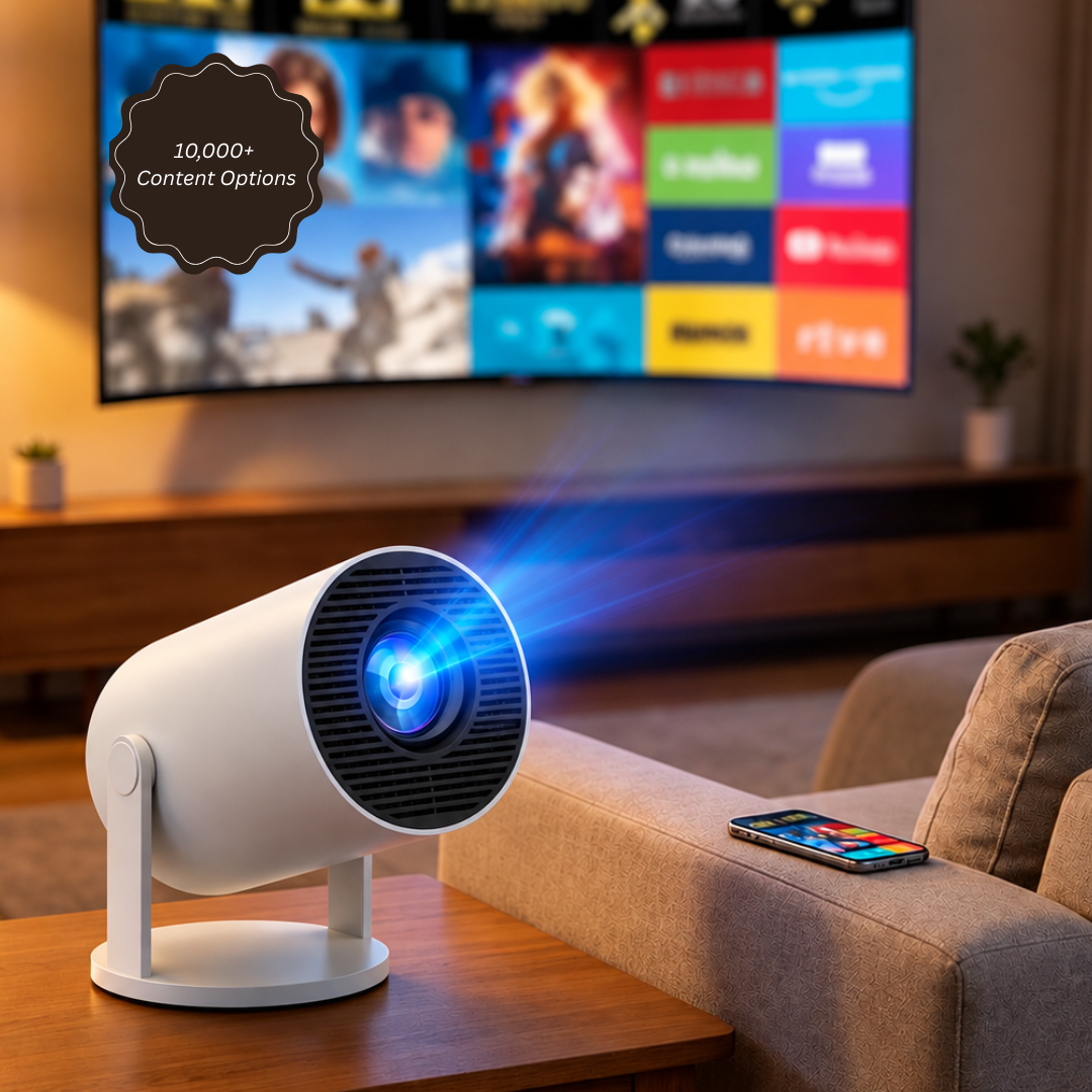 Infinity™ Smart Projector with Inbuilt Apps